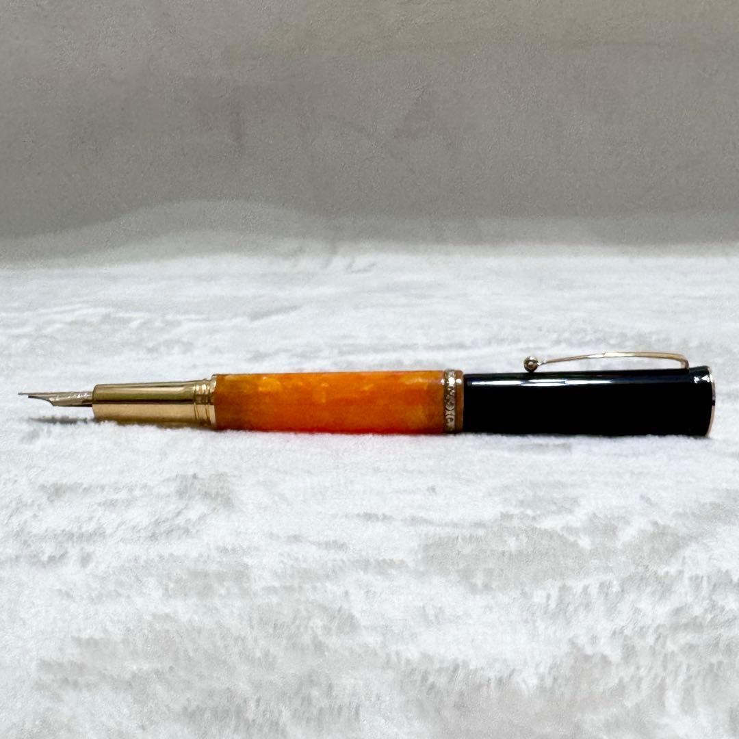 デルタ 万年筆 ドルチェビータ パピヨン バーメイル F