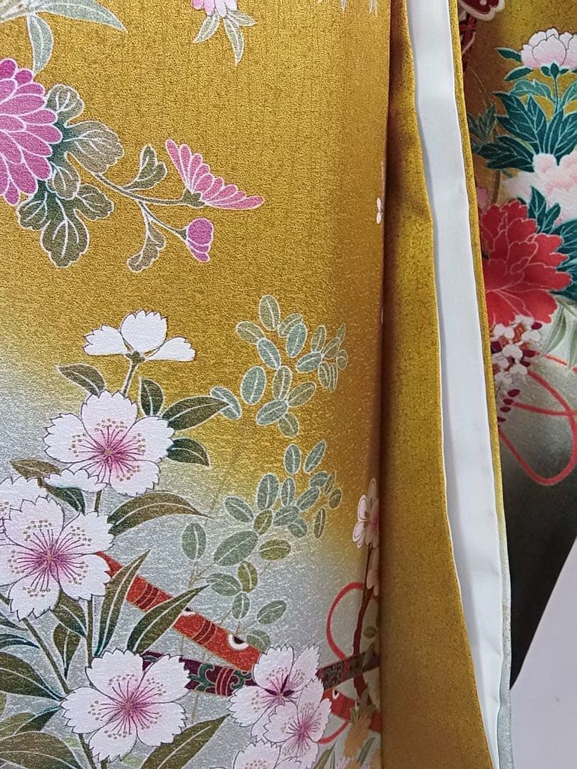 豪華　振袖3点セット（袋帯・長襦袢付き）