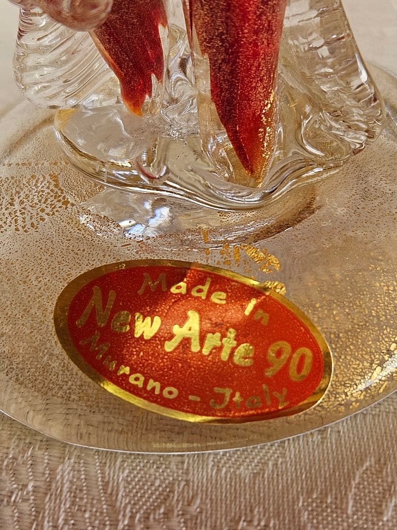 【希少・美品】ベネチアンガラス イタリアムラーノ　ヴェネチアン 人形