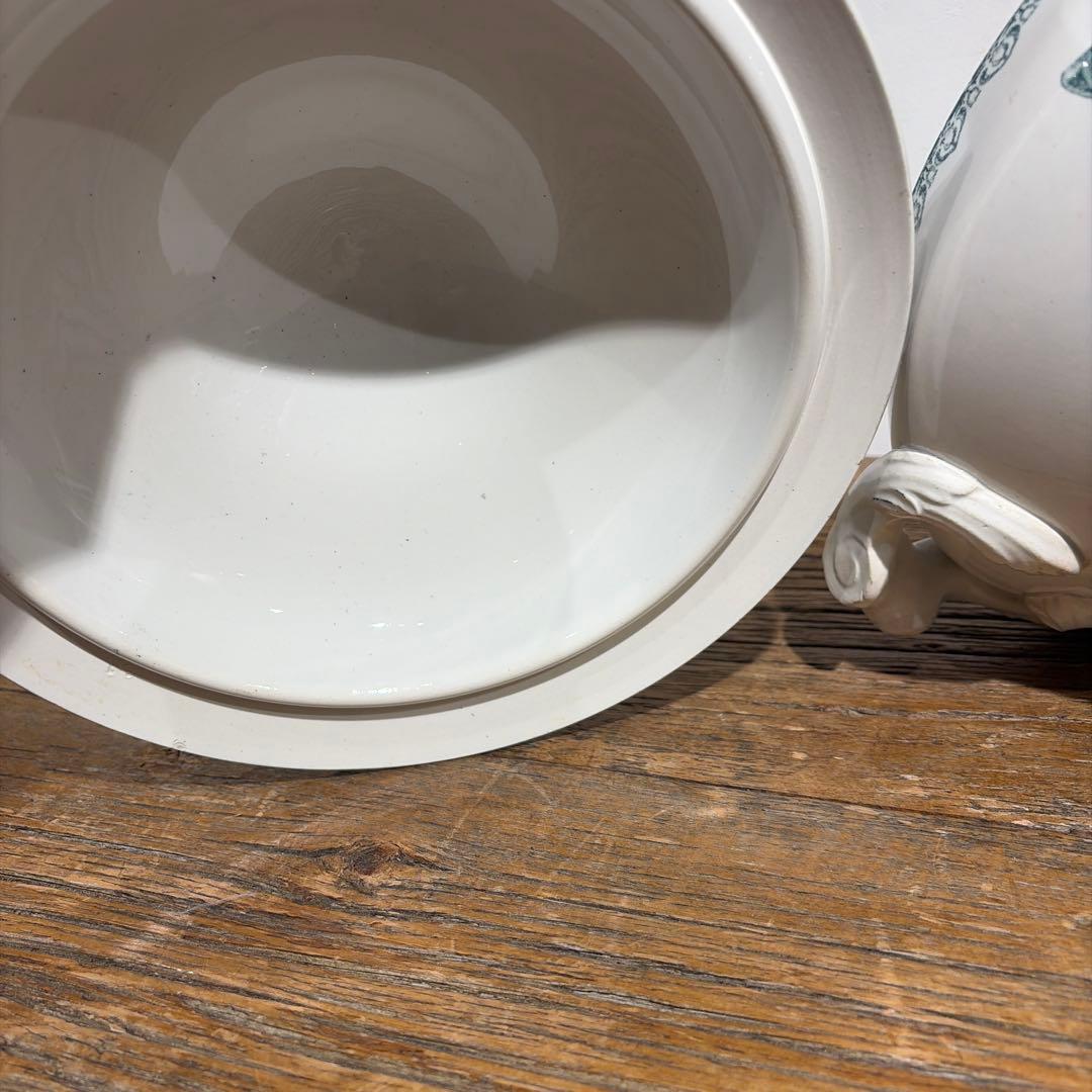 フランスアンティーク　サンタマン　ミュゲ 鈴蘭　ST.AMAND スーピーエール