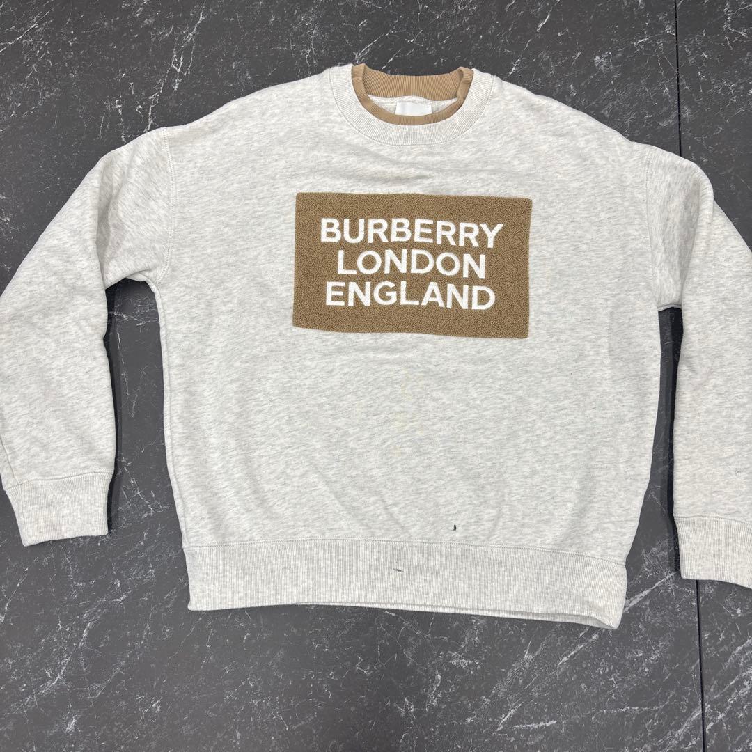 BURBERRY 裏起毛トレーナーセットアップ　12Y152㎝