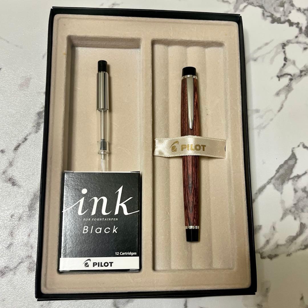 パイロット レグノ89s ディープレッド 14K 万年筆