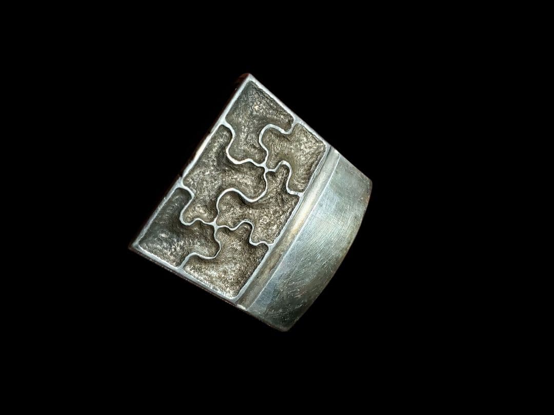 大size　銀着せ一重岩石ハバキ　美品