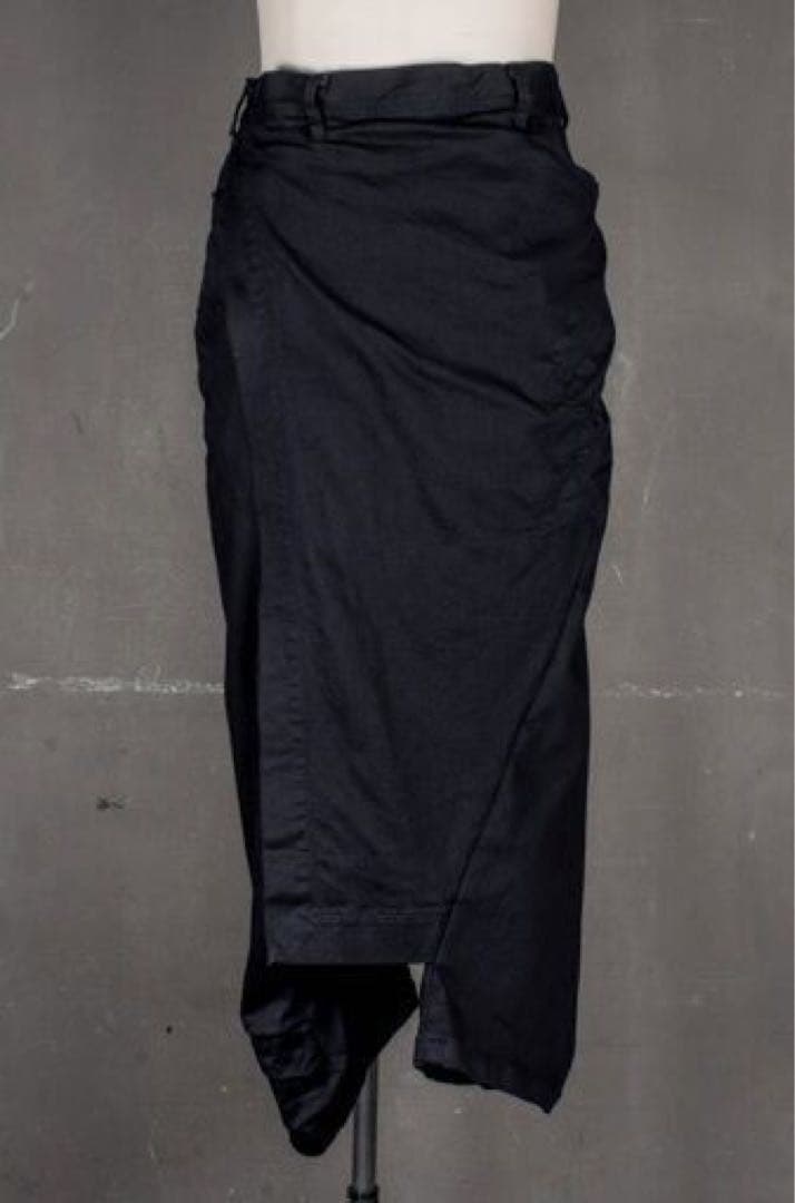 julius 717pam17 デニムラップパンツ