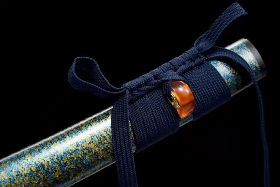 武具　刀装具　日本刀　模造刀   居合刀 琥珀