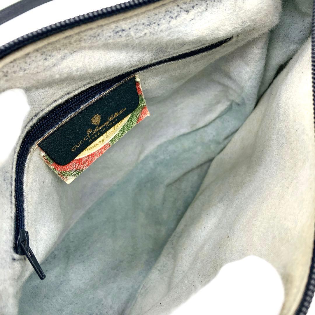 【GUCCI】ショルダーバッグ　GGスプリーム シェリーライン　ベージュ　自立