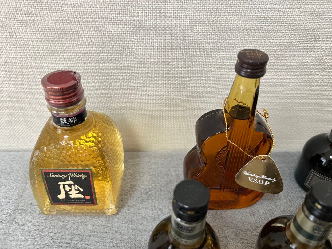 ウイスキー & ブランデー　ミニボトルセット