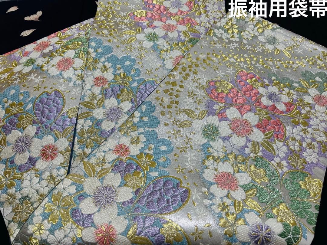 最高級汕頭総刺繍の届いて直ぐお召しになれます お振袖25点フルセット　やまと誂製