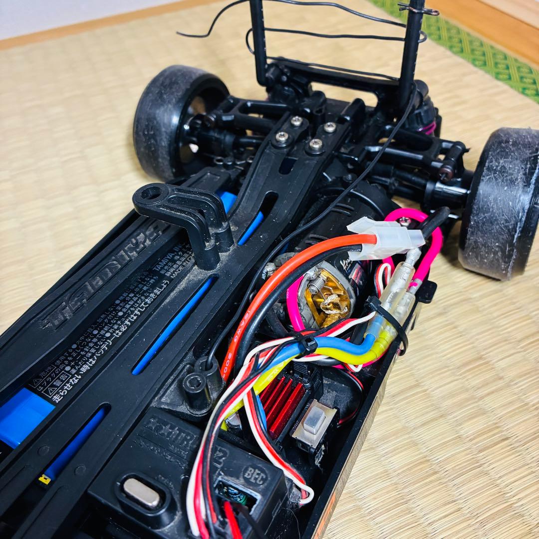 【このまま使用可】ラジコン ドリフト　R32 スカイライン シャーシ フルセット