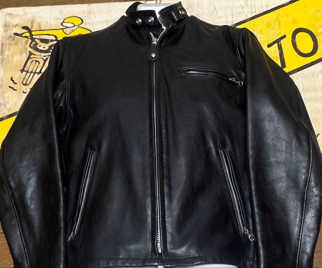 美品‼️schott641 38インチシングルライダース