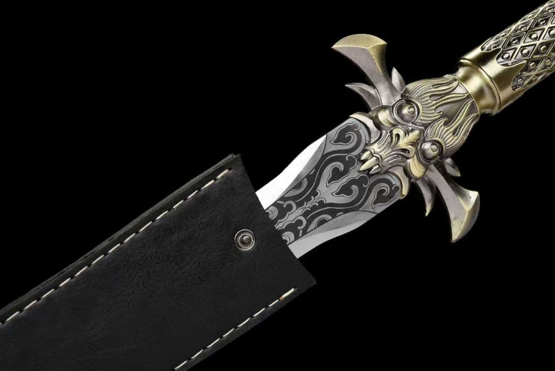 【幽冥の審判者】古兵器 刀装具 日本刀　模造刀 居合刀 武士道 鑑賞用 美術刀