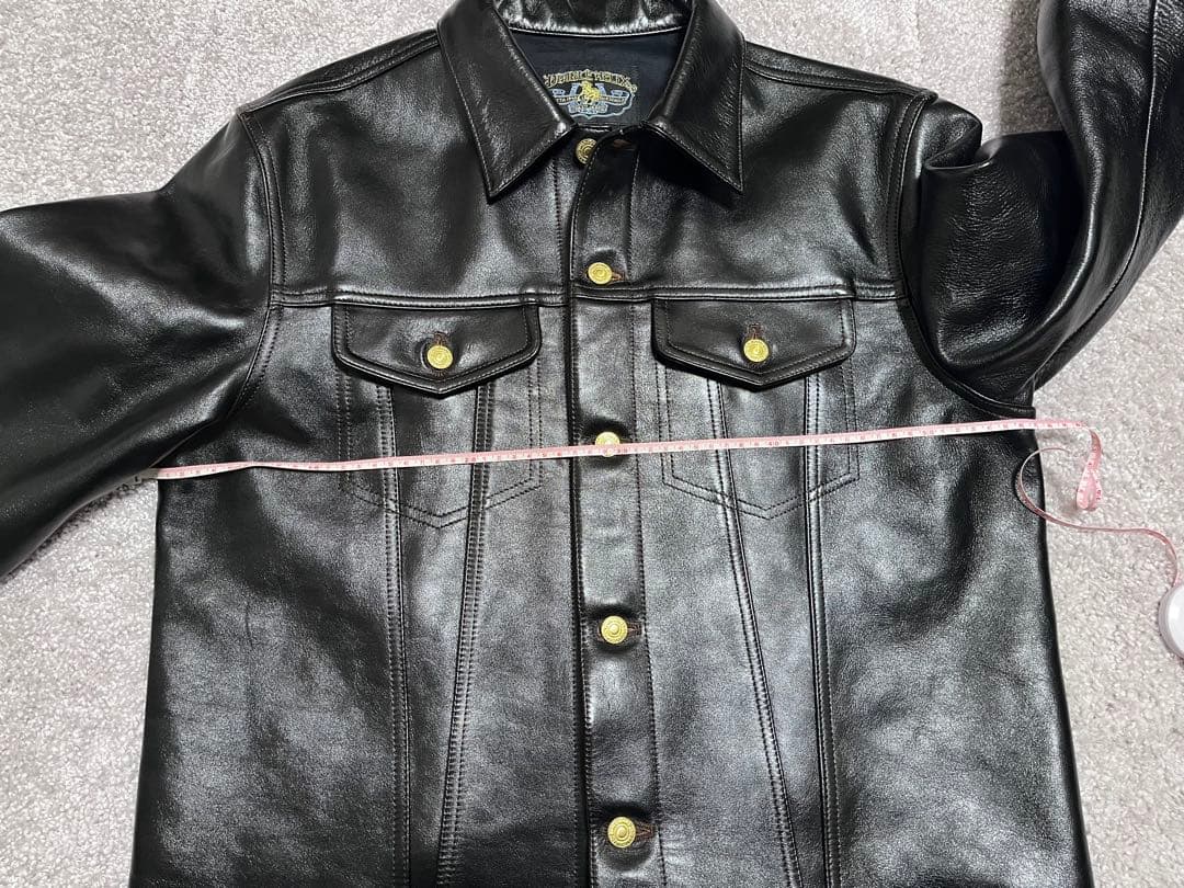 DOUBLE HELIX/ダブルヘリックス/ホースハイドレザー/大きサイズ48