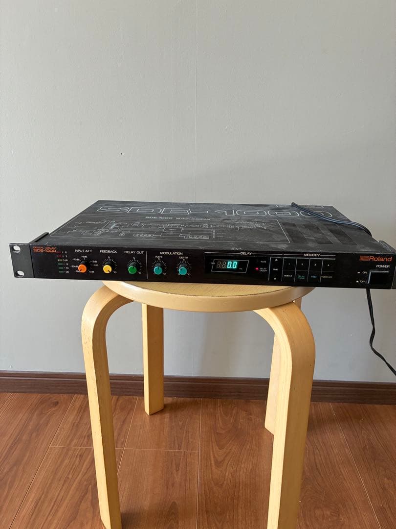 ローランドデジタルディレイ　SDE-1000 動作品　ビンテージ