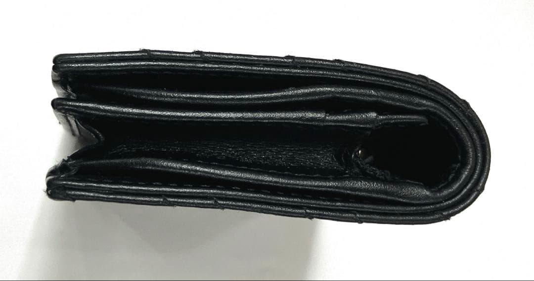 GUCCI 二つ折り財布 キルティング マーモントGG レザー