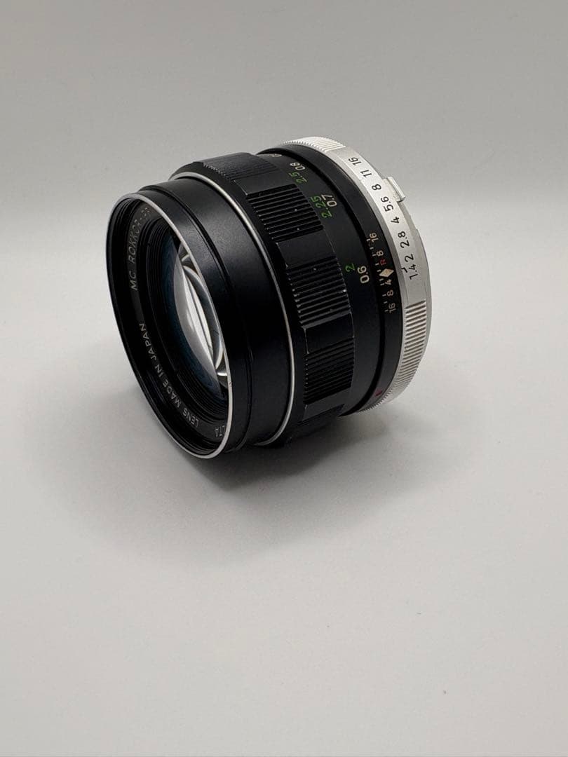 極玉　Minolta MC ROKKOR PF 58mm f1.4 分解清掃済