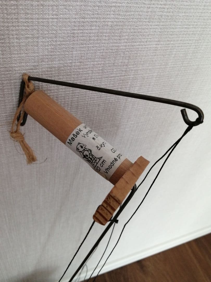 チェコ製　人形劇シュペイブル（Spejbl）の操り人形