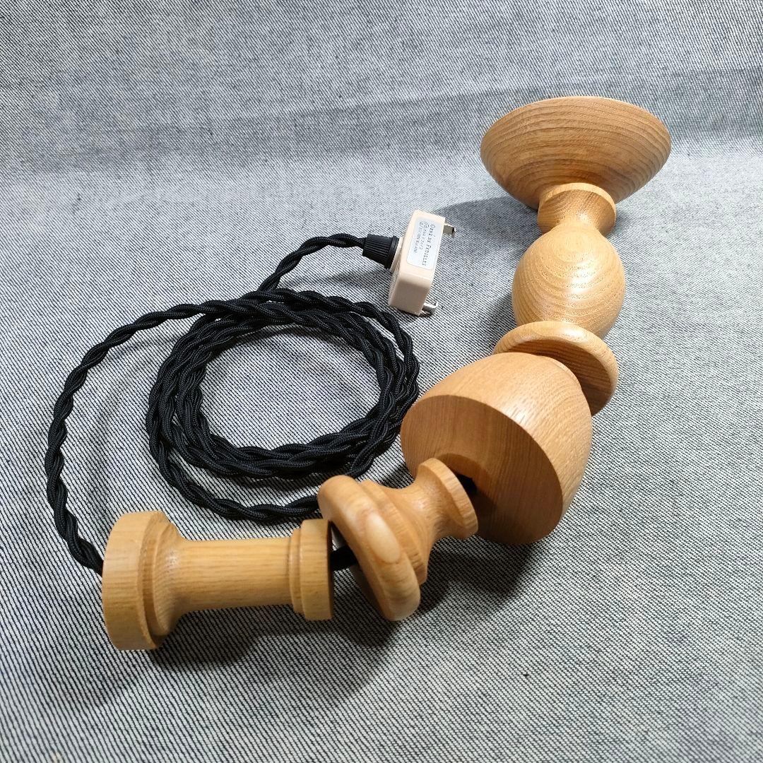 ★美品★オルネドフォイユ 木製ペンダントライト Orné de Feuilles