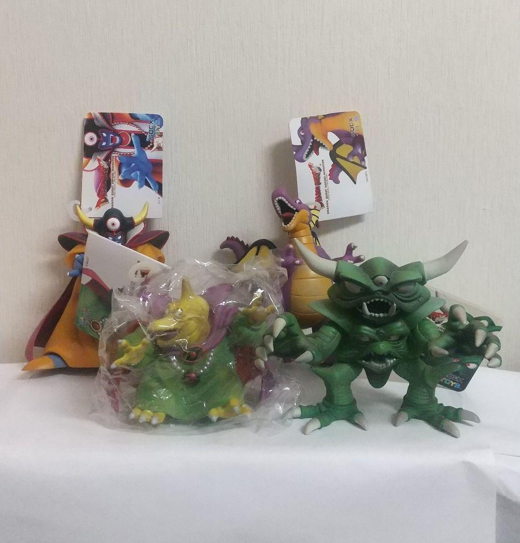 タグ付き　ドラゴンクエスト　ソフビモンスター　5体セット