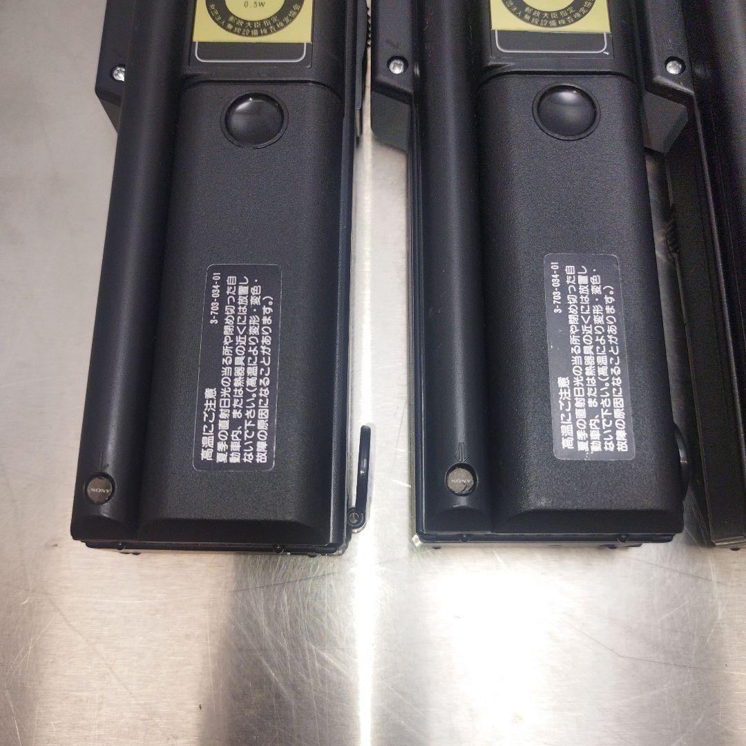 市民ラジオ トランシーバー SONY ICB-33H 6台セット