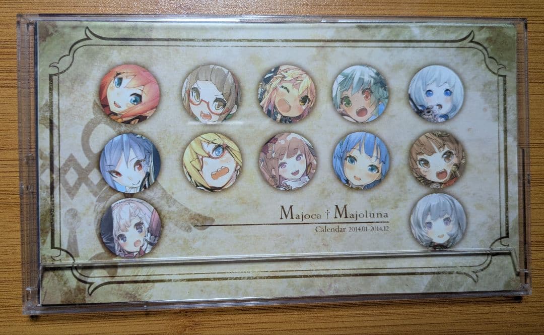 マジョカマジョルナ　卓上カレンダー　2014年
