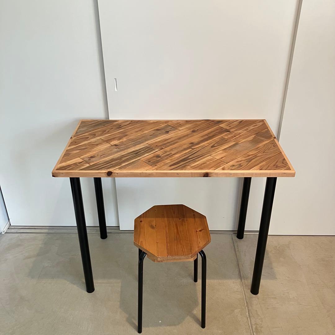 ぴ*ぴ様 杉古材のテーブル【ハンドメイド家具】
