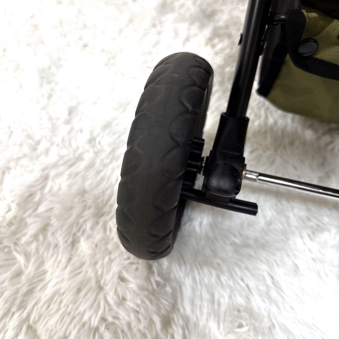 【限定】ピッコロカーネ プリモ 迷彩 ペットカート 中型犬 多頭飼 ロゴ有 人気