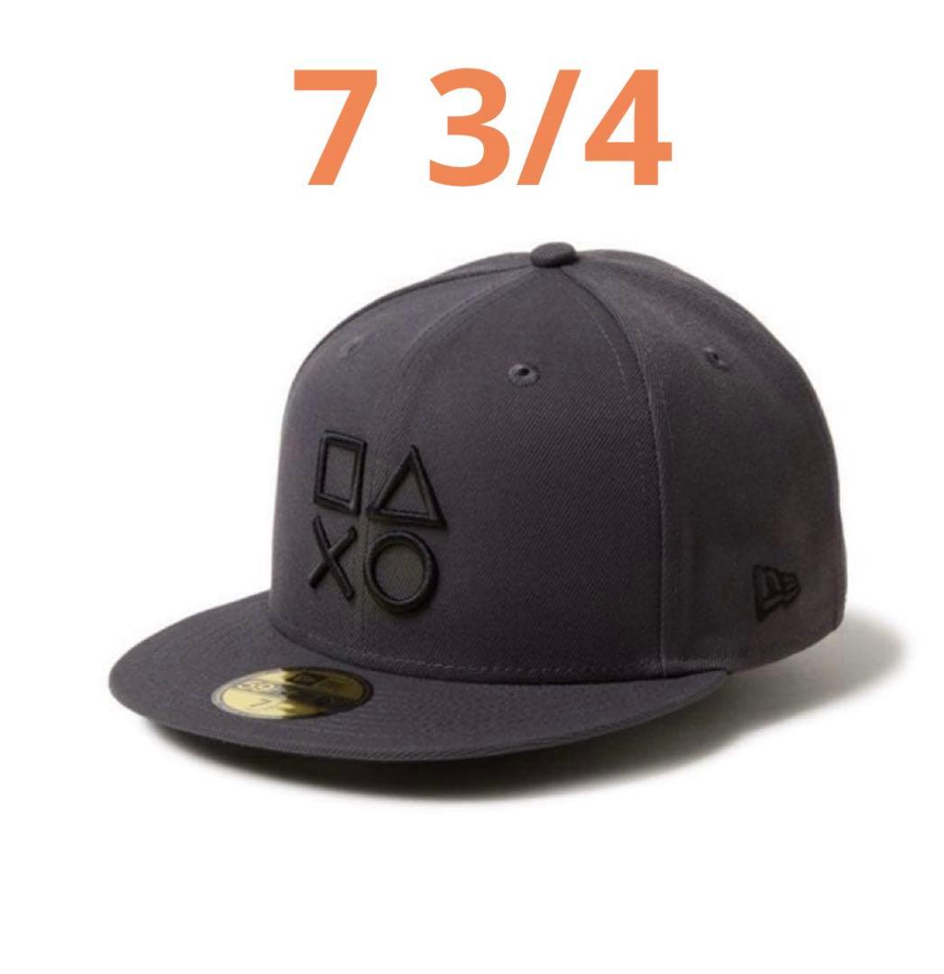 ⭐️新品未使用 ニューエラ⭐️PlayStation ダークグラファイト7 3/4