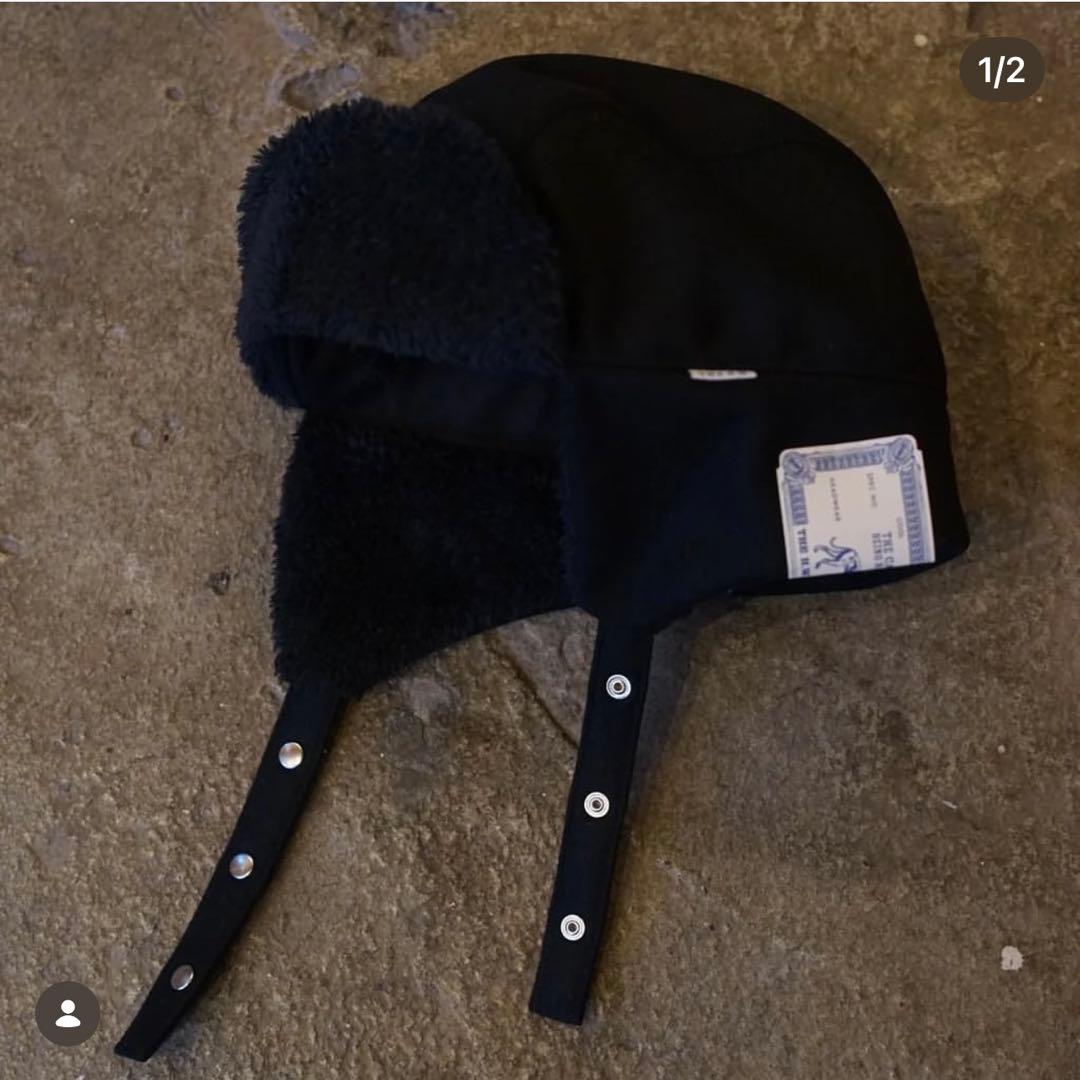 LIGHT MELTON FLIGHT CAP hwdog 美品
