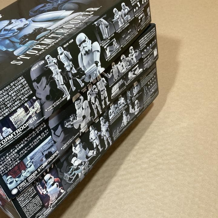 ◆未組立◆バンダイ 1/12 スターウォーズ ストームトルーパー ★3個セット