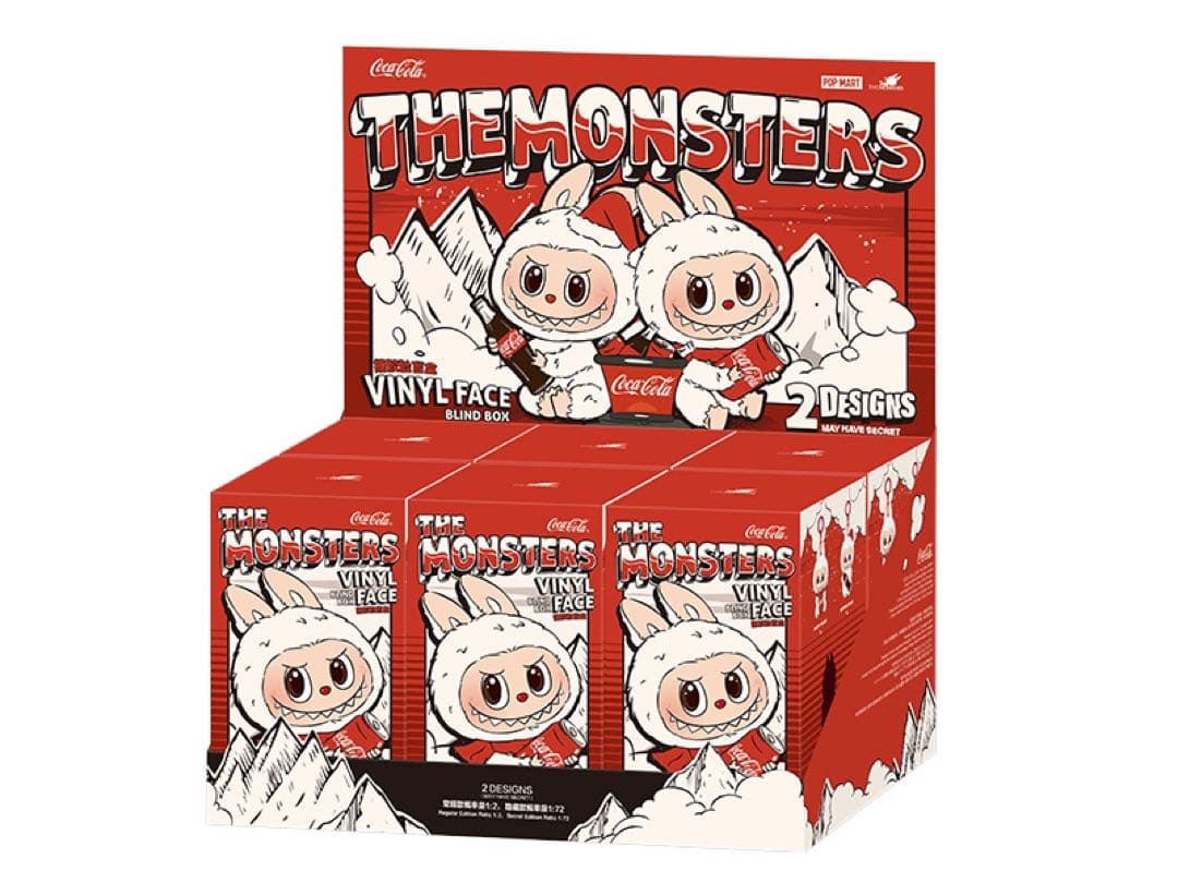 THE MONSTERS コカ・コーラ シリーズぬいぐるみ シュリンク付1セット