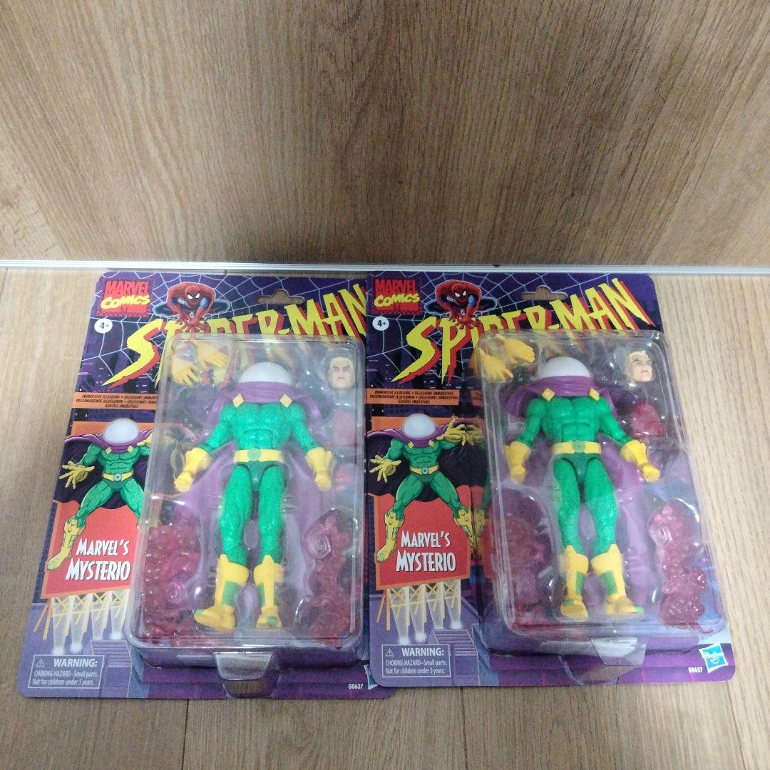 マーベルレジェンド　レトロパッケージ　ミステリオ　スパイダーマン