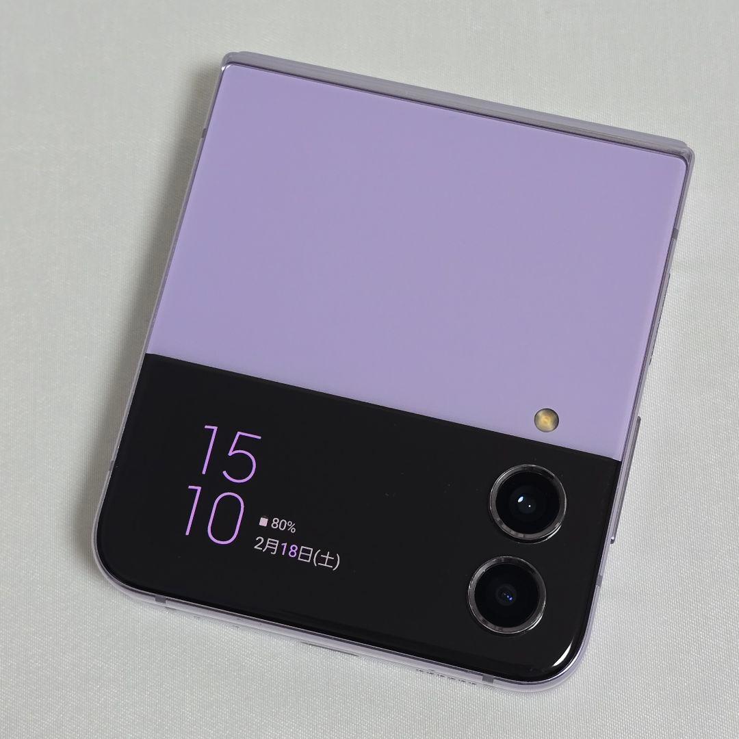 【新品同様】Galaxy Z Flip4 SIMフリー 判定○ au版 国内版