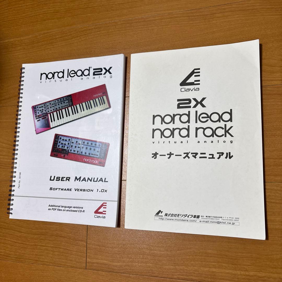 【ケース付】Nord Lead 2x アナログシンセサイザー 49鍵