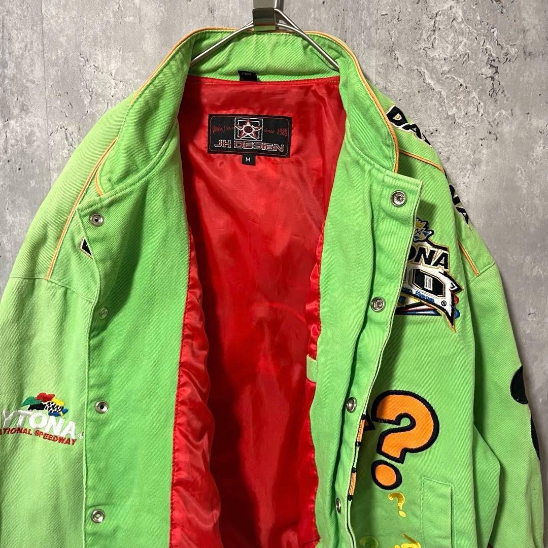 希少！！ディズニー× JH DESIGNジェフハミルトン レーシン グジャケット