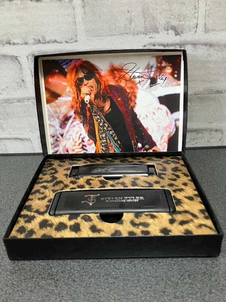 【未使用美品】Hohner スティーブンタイラー シグネチャーモデル　ハーモニカ