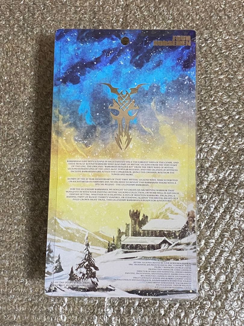 SF・ファンタジー・ホラー Mythic Legions Legendary Barbarian