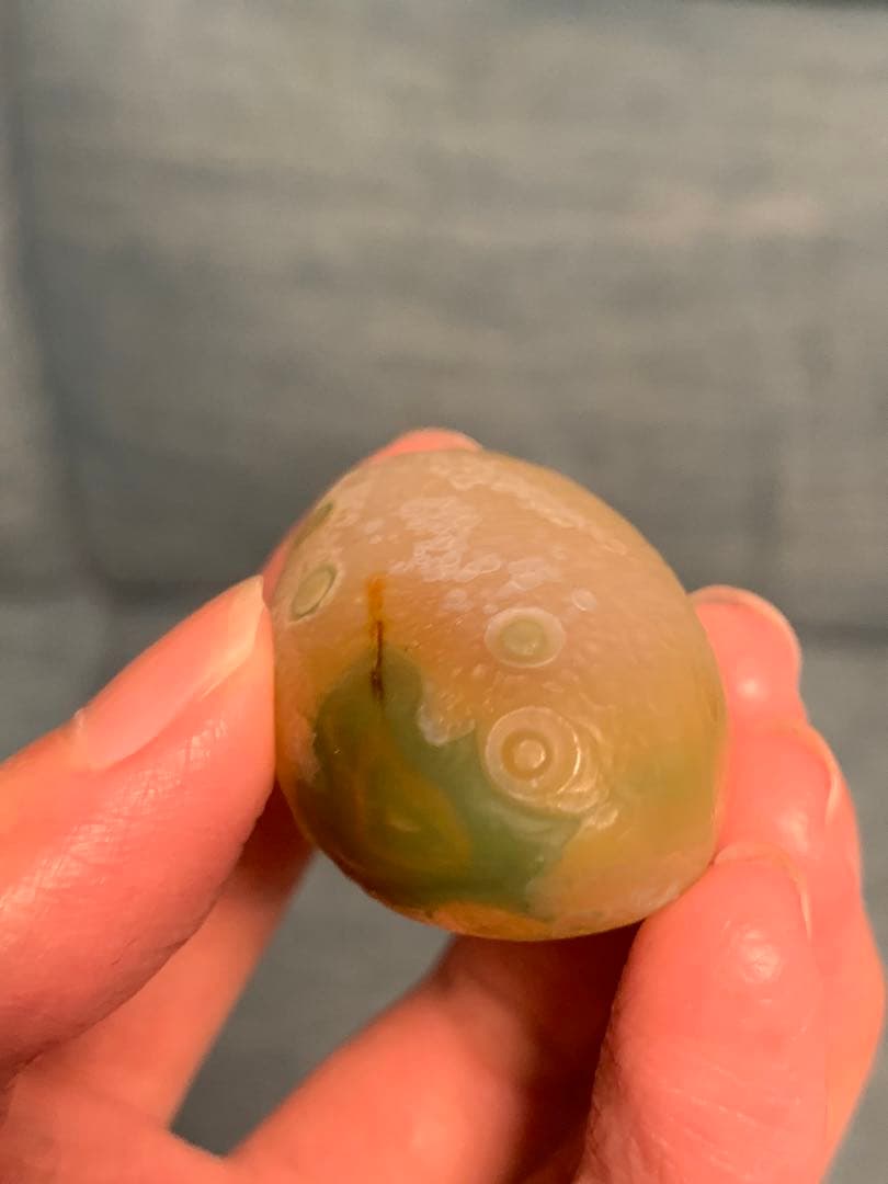 17 アラシャンゴビアゲート　蒙古瑪瑙　原石　水石　翡翠　オパール　根付　天珠