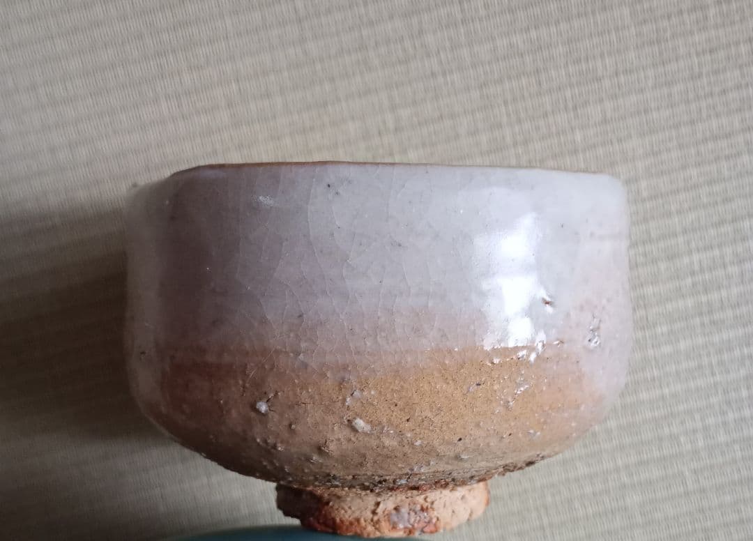 １０代三輪休雪(休和)萩茶碗　萩焼茶碗
