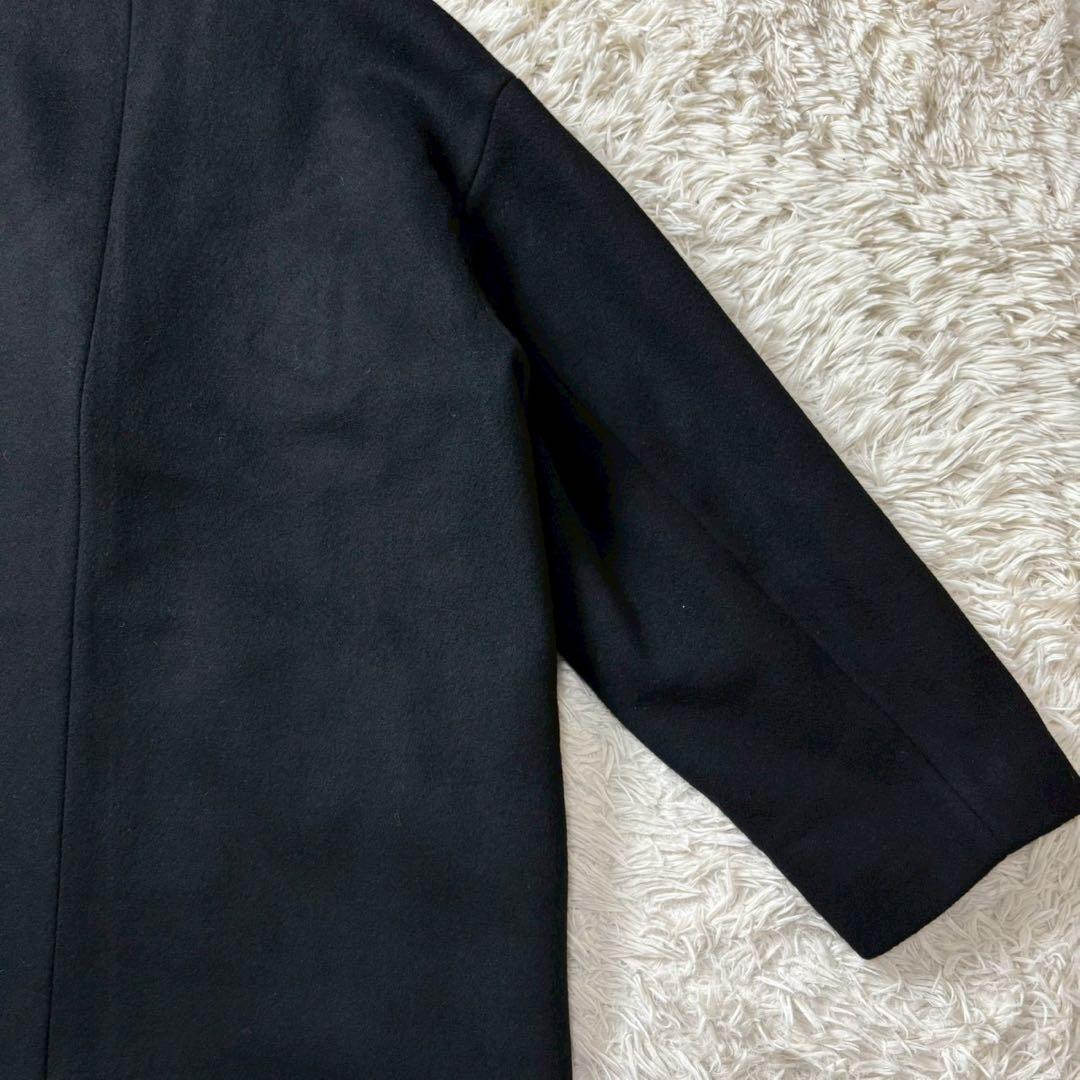 【美品】MAISON SPECIAL レイヤードジレコート　黒