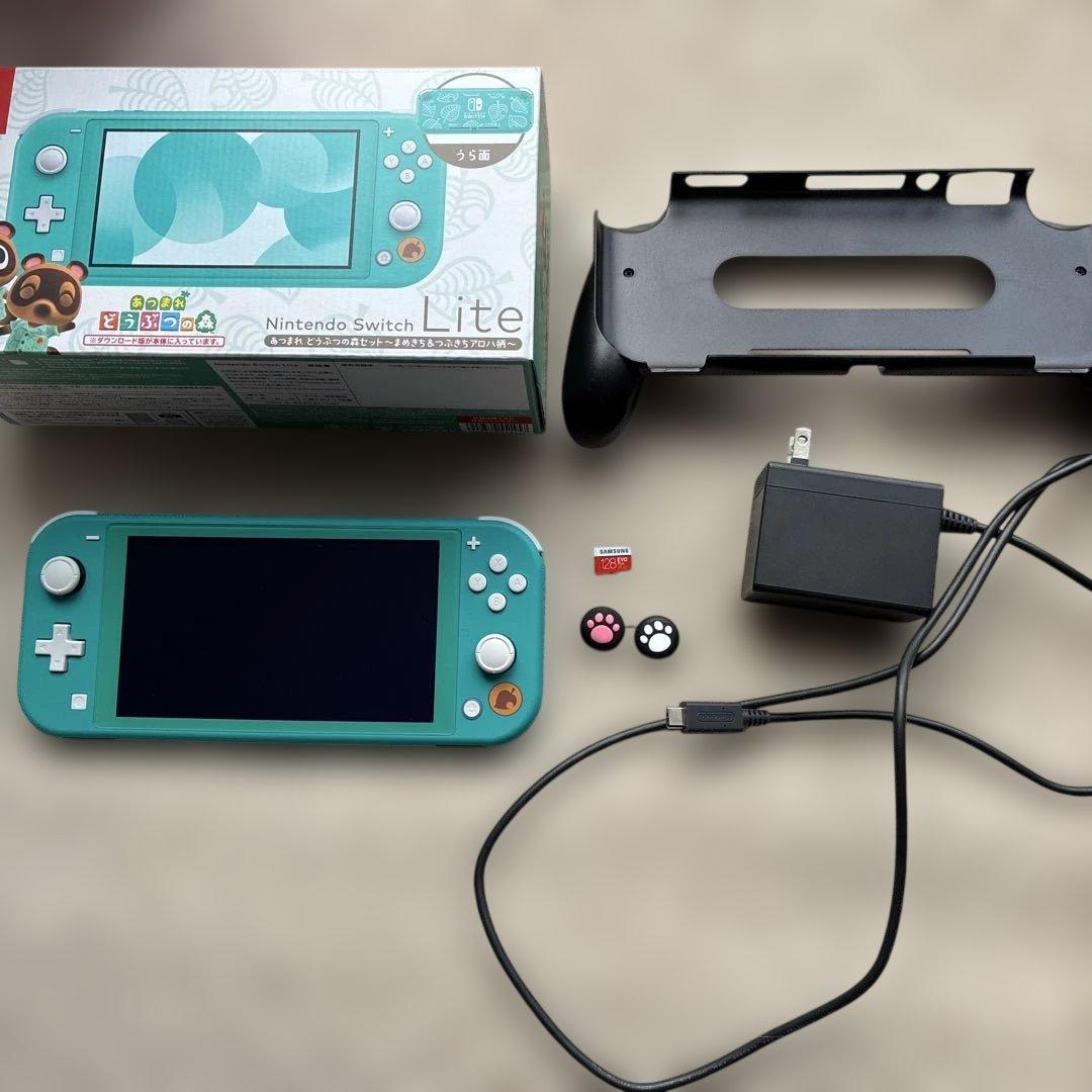 つ*む様 Switch Lite 本体 あつまれ どうぶつの森セット まめきち&