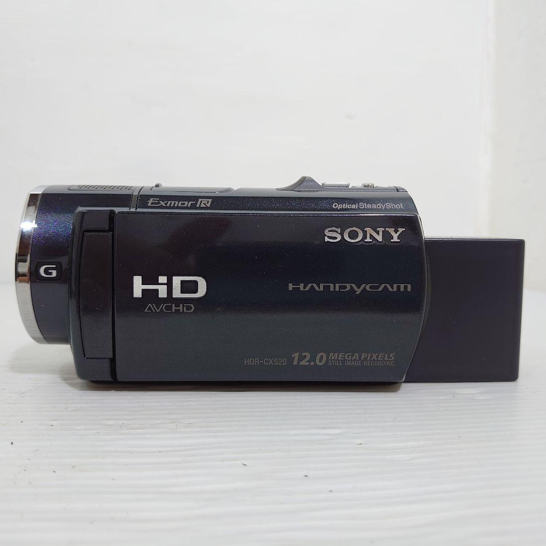 動作ok　SONY　Handycam HDR-CX520V 09年