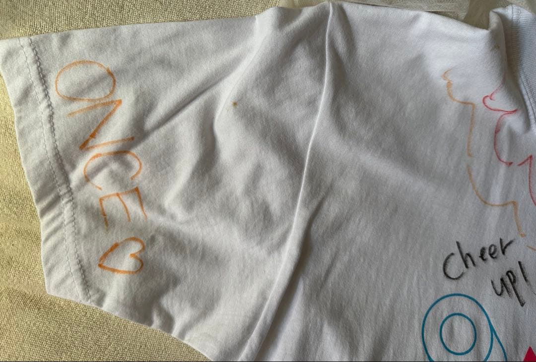 TWICE ナヨンミナダヒョン Kcon2016直筆サイン入りオリジナルTシャツ