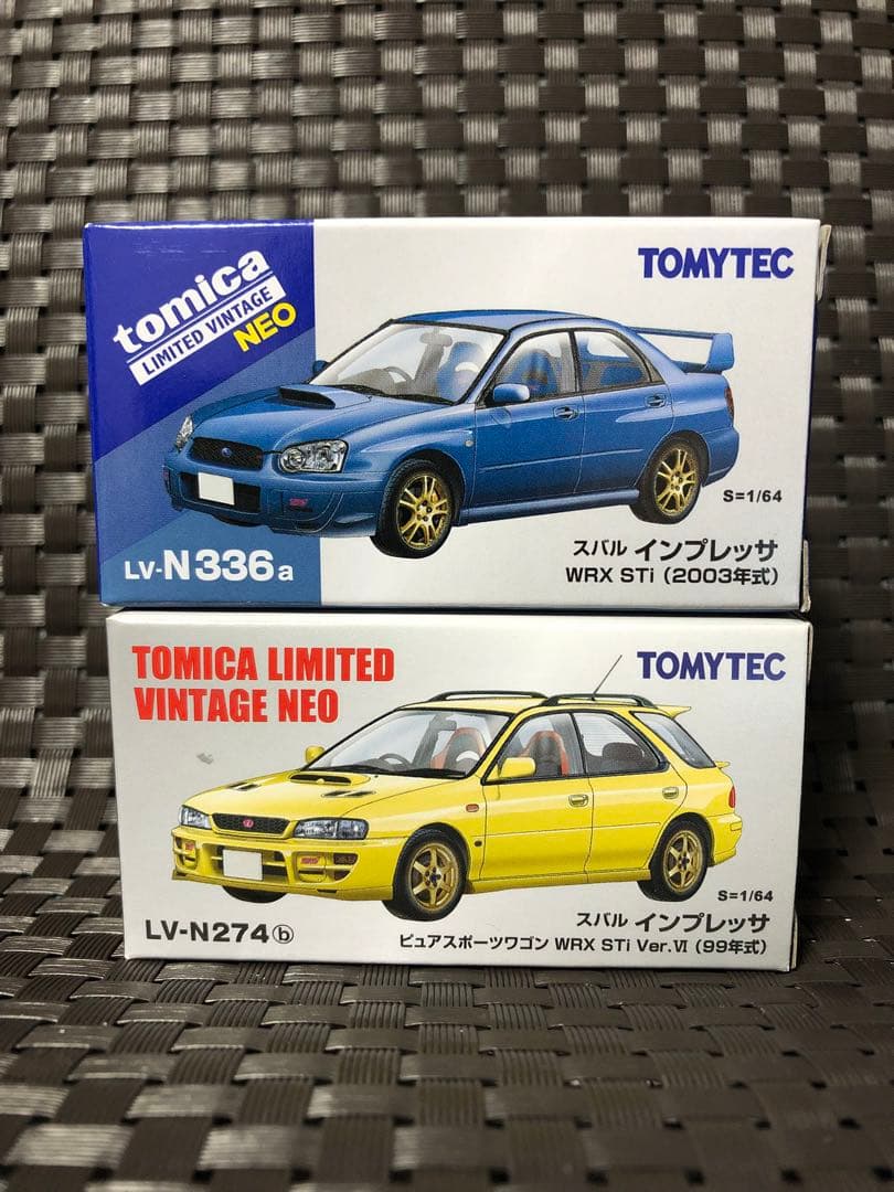 1/64 トミカリミテッドヴィンテージ スバル インプレッサ WRX STI