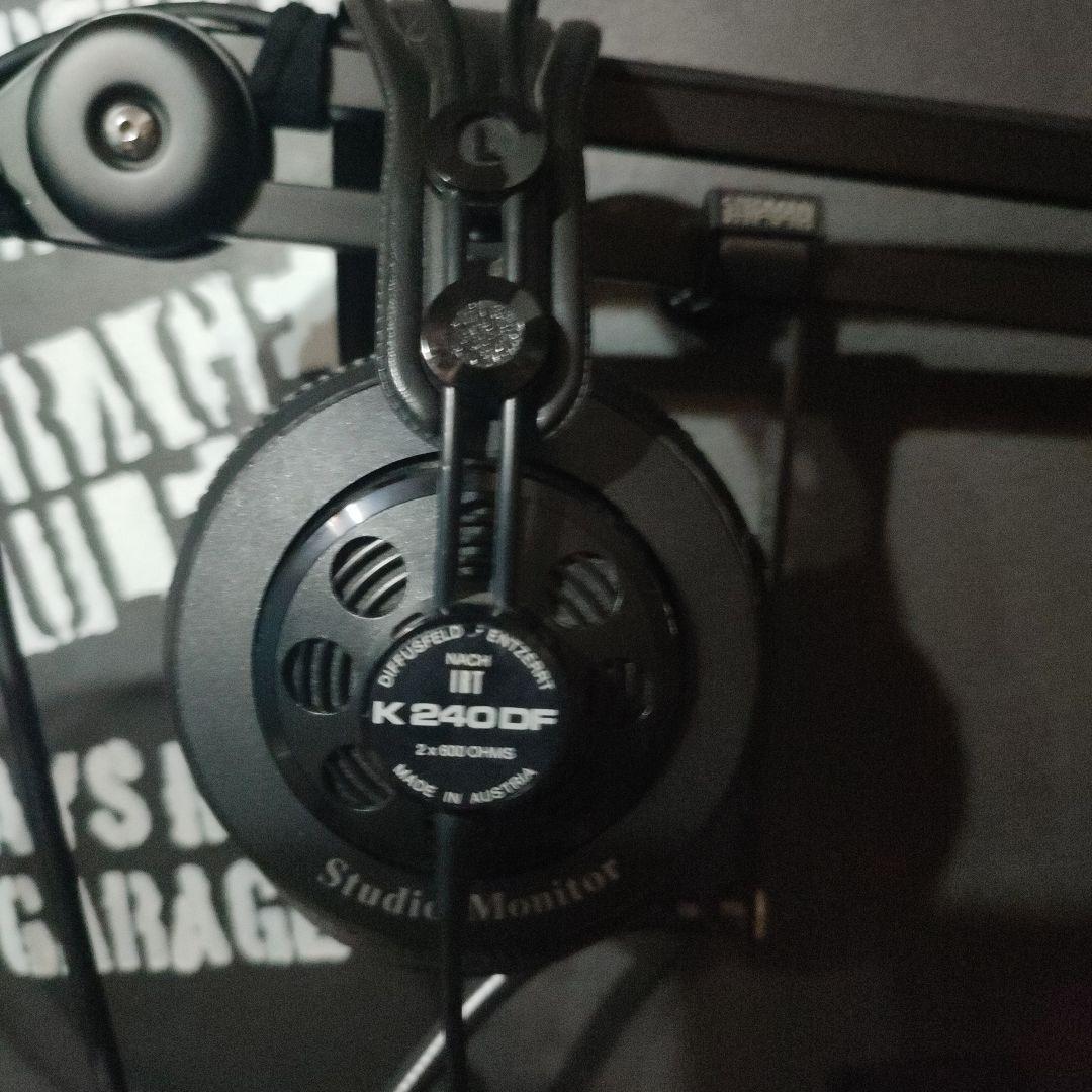 【銘機】AKG K240DF スタジオモニターヘッドホン