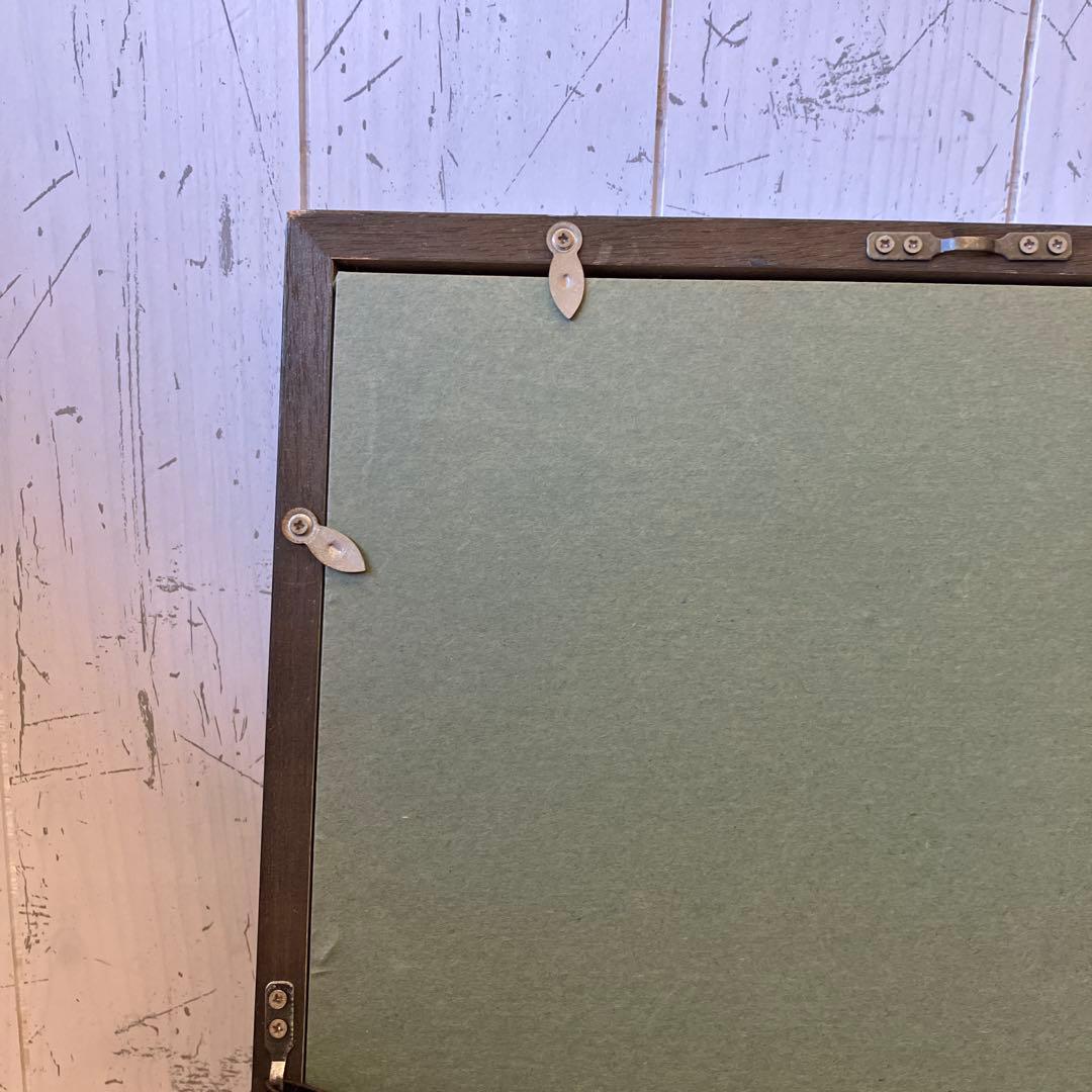 昭和レトロ 絵画 水彩画 花 フラワー 美術品 洋画 額縁 インテリア 壁掛け