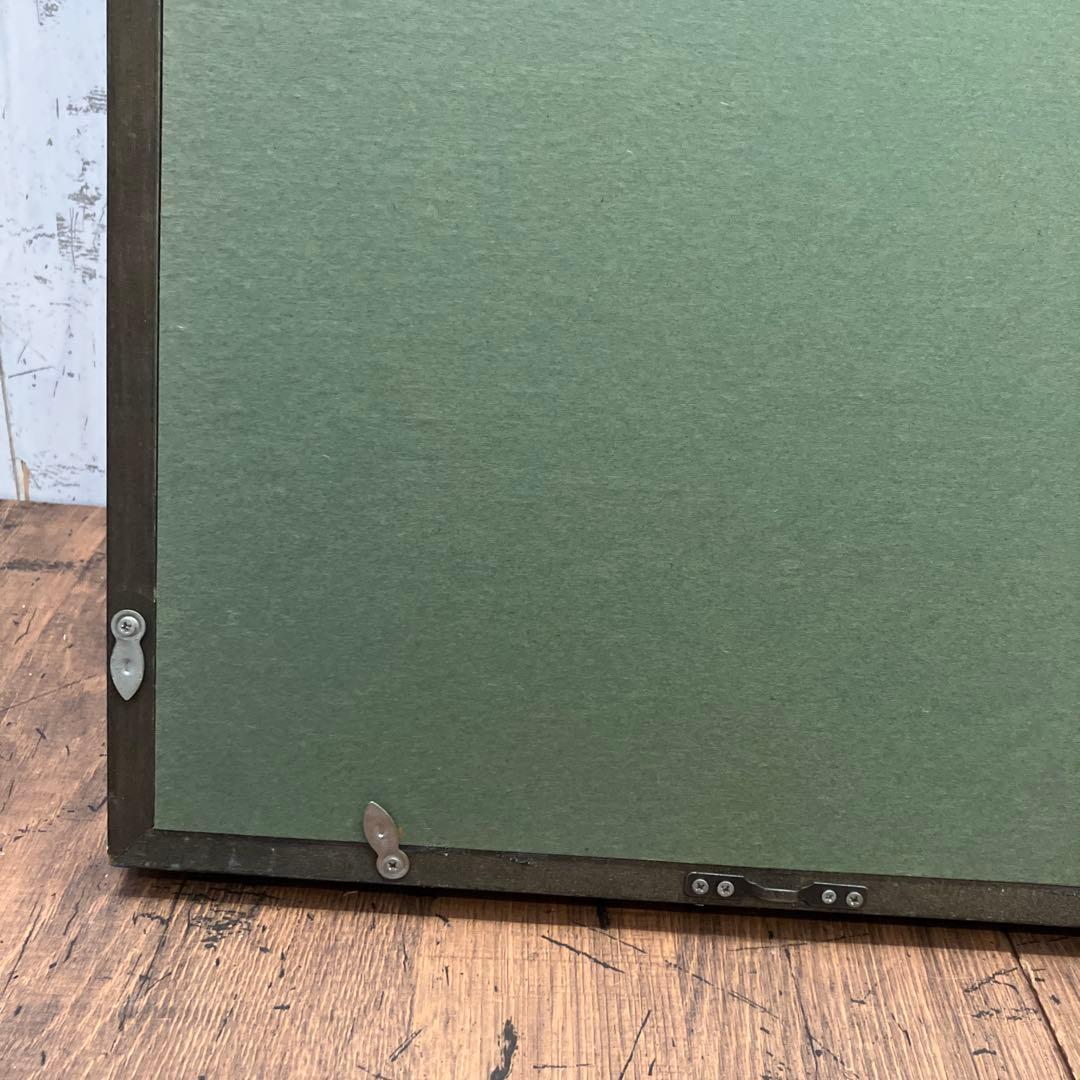 昭和レトロ 絵画 水彩画 花 フラワー 美術品 洋画 額縁 インテリア 壁掛け