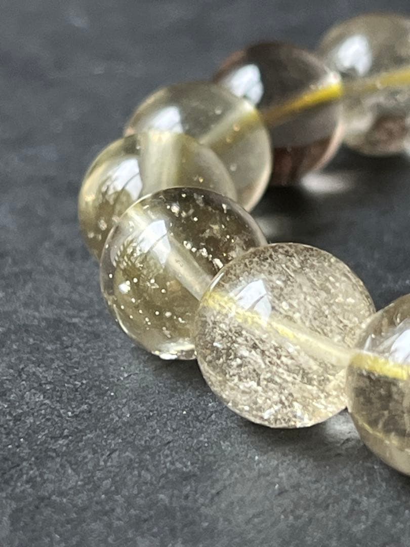 リビアングラス　10.6〜11.1㎜　ブレスレット