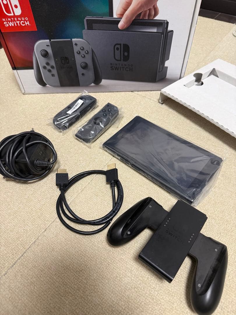Nintendo Switch 本体 初期ロット ブラック 中古品