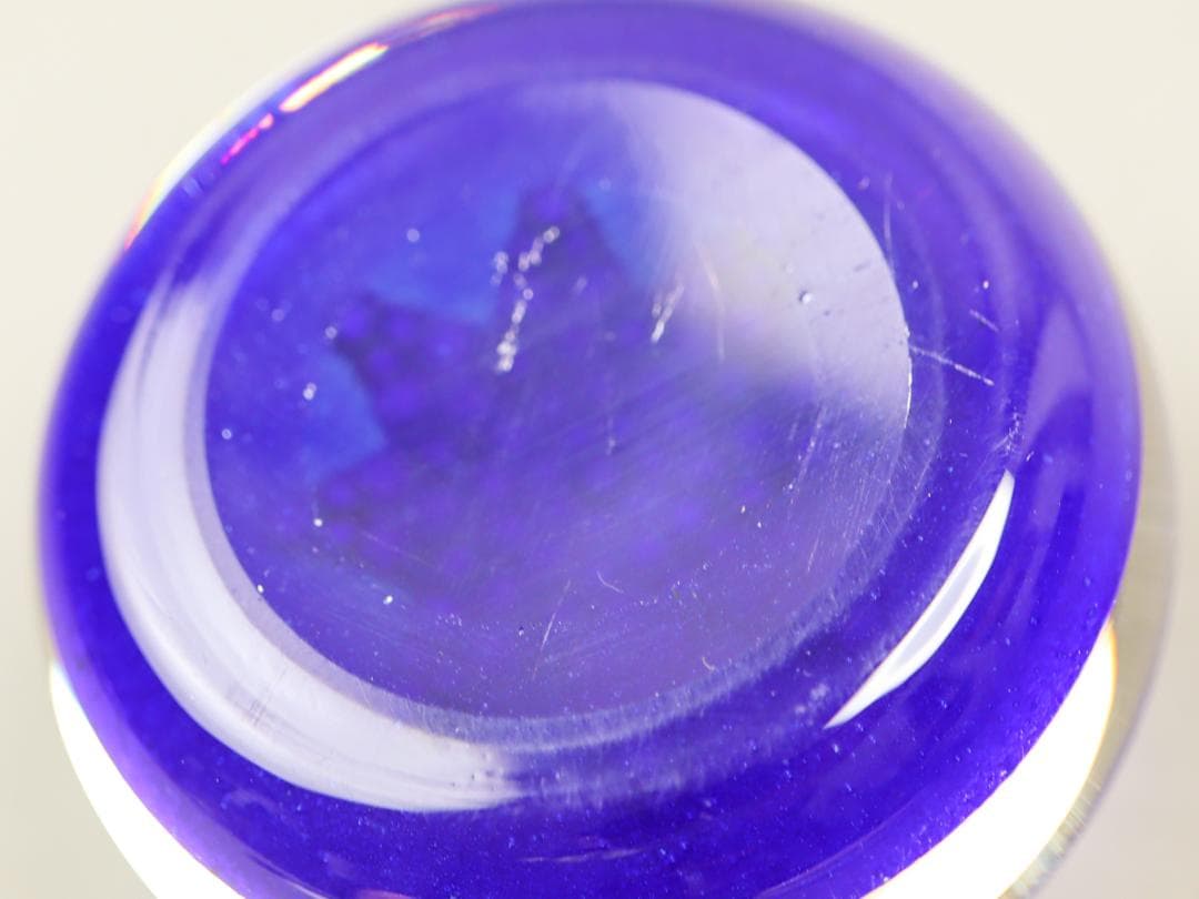 パースシャー Star Pattern 八芒星 ミルフィオリ ペーパーウエイト