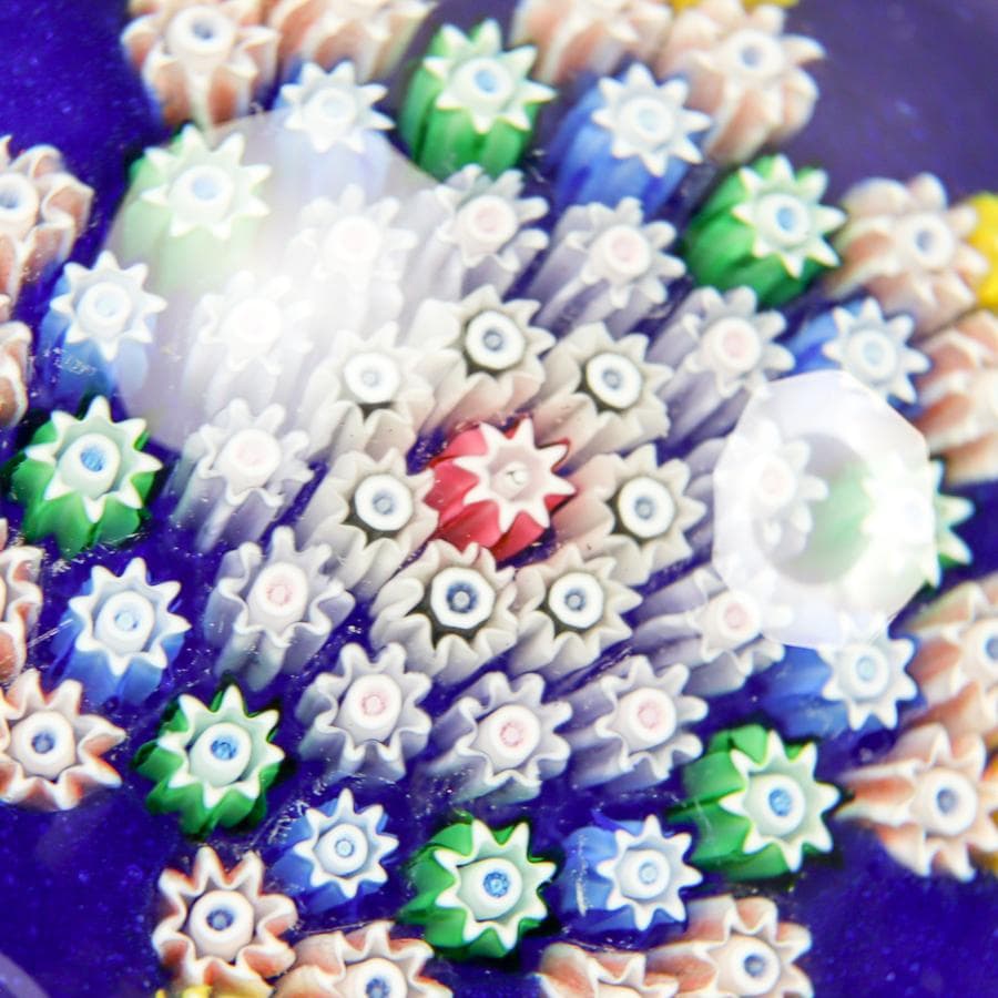 パースシャー Star Pattern 八芒星 ミルフィオリ ペーパーウエイト